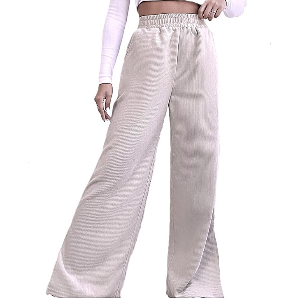 FOREVER 21 Corduroy Wide Leg Vintage Stretchy Pants. Plus Size 1X